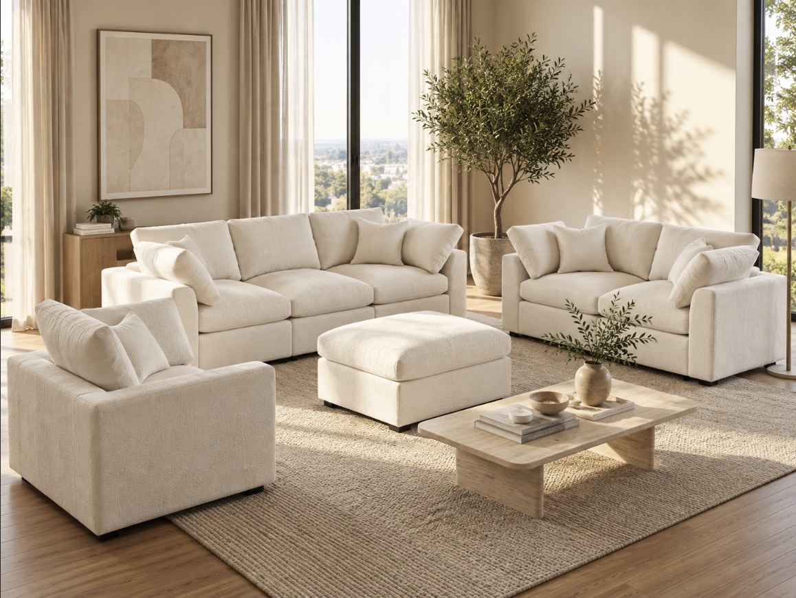 Claremont Modular Collection, beige, view 6