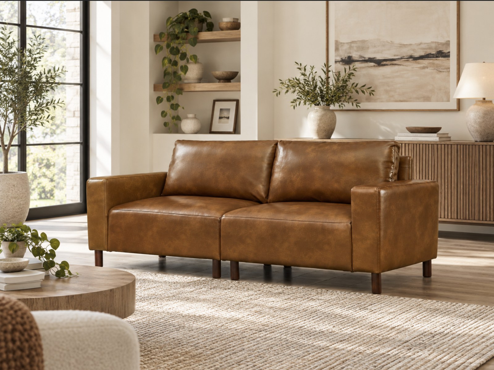Elmwood Modular Collection, cognac, view 5
