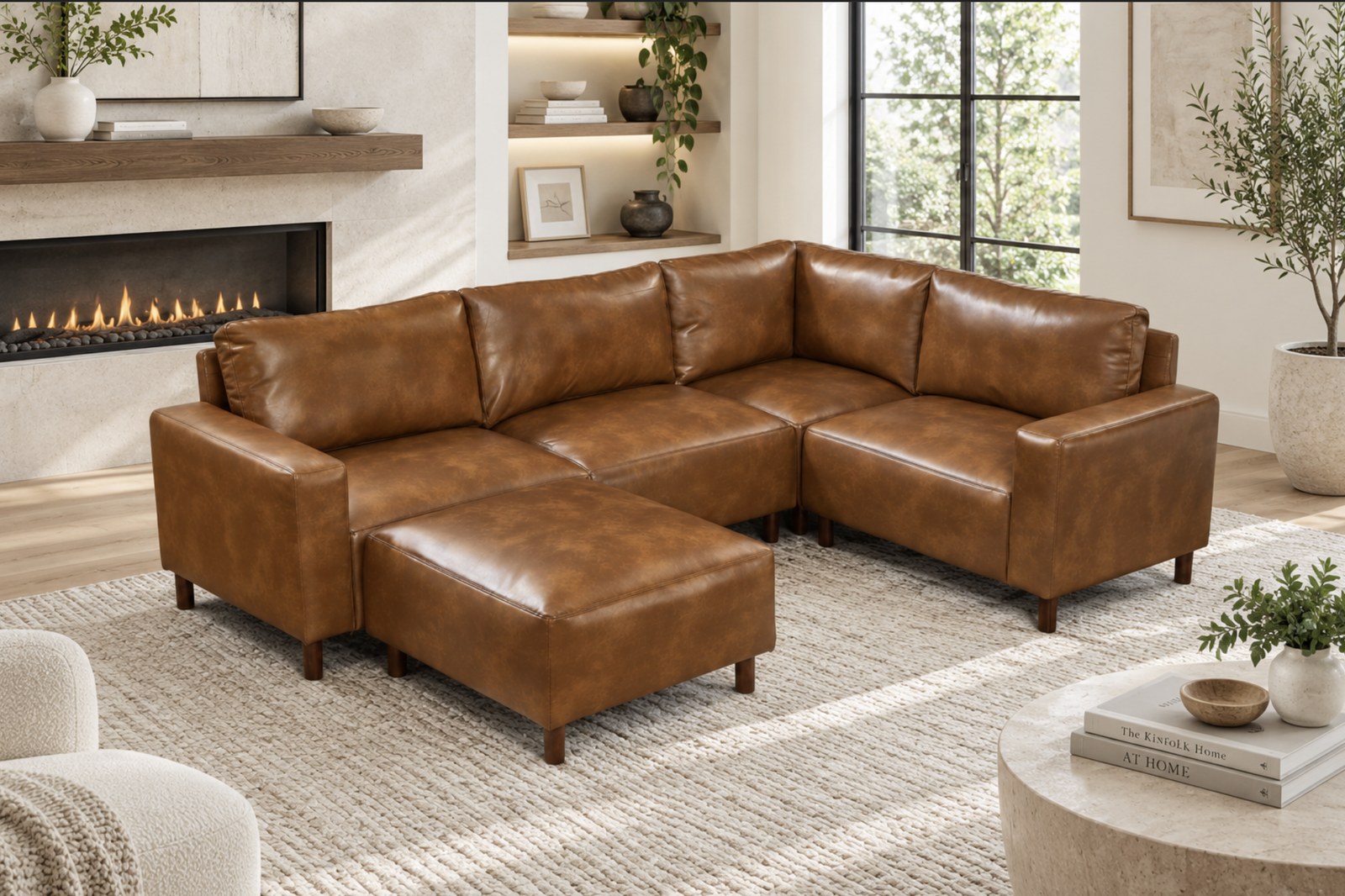 Elmwood Modular Collection, cognac, view 7